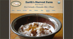 Desktop Screenshot of earthsharvestfarm.com