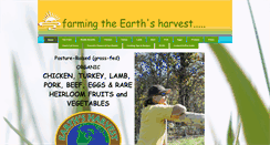 Desktop Screenshot of earthsharvestfarm.ca