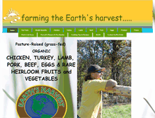 Tablet Screenshot of earthsharvestfarm.ca